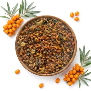 Rokitnik Owoc rokitnika cały susz Hippophae rhamnoides 1 kg