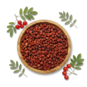 Jarzębina Owoc jarzębiny cały susz Sorbus aucuparia 5 kg