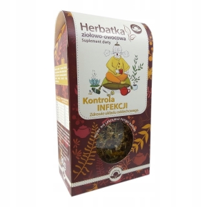 Herbata ziołowo owoc. Kontrola Infekcji Natura Wita 80 g