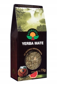 Yerba Mate z skórka z grapefruita Natura Wita 75 g