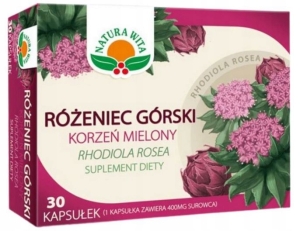 Różeniec Górski Natura Wita 30 kapsułek x 400 mg