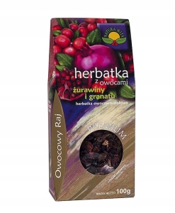 Herbatka owoc-zioł. z żurawiną i granatem Natura Wita 100 g