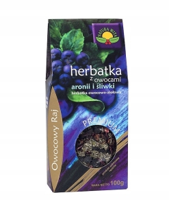 Herbatka owocowo-ziołowa z aronią i śliwką Natura Wita 100 g