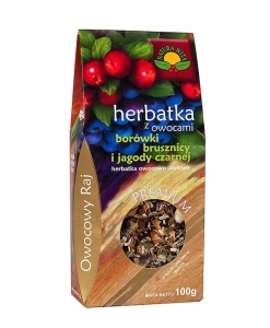 Herbatka owoc.-zioł. z borówką i jagodą Natura Wita 100 g