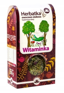 Herbatka owocowo-ziołowa Witaminka Natura Wita 100 g