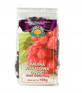Kalina koralowa Owoc kaliny suszony Natura Wita 100 g