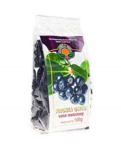 Aronia czarna owoc herbatka z aronii czarnej Natura Wita 100 g