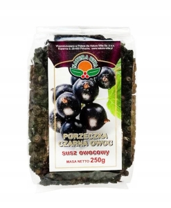 Porzeczka czarna owoc susz owocowy Natura Wita 250 g
