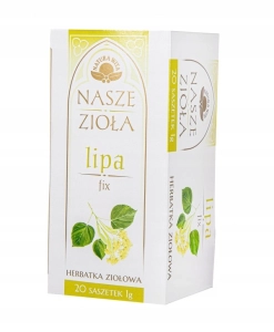 Lipa Fix Kwiat lipy Herbatka Ziołowa Natura Wita 20 g