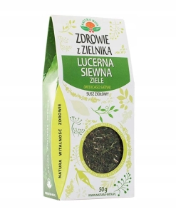 Lucerna siewna Ziele lucerny susz ziołowy Natura Wita 50 g