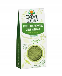 Lucerna Siewna Ziele lucerny mielone susz Natura Wita 50 g
