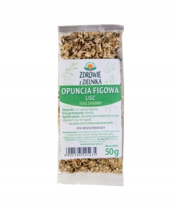 Opuncja figowa Liść opuncji susz ziołowy Natura Wita 50 g