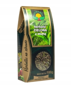 Herbata zielona z miętą Natura Wita 100 g