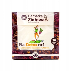 Herbatka ziołowa Na Detox nr 1 Witalność Natura Wita 40 g