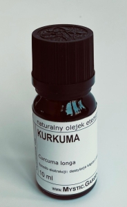 Olejek eteryczny z kłacza kurkumy  KURKUMA  10 ml