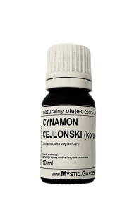 Olejek eteryczny cynamon cejloński kora 100% 10 ml
