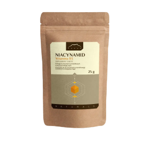 Witamina B3 Niacynamid proszek Nanga 10 g