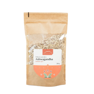 Ashwagandha Withania  korzeń cięty Ajurweda Nanga 250 g