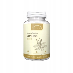 Arjuna Cardio Terminalia arjuna100 kapsułek x 500mg serce ciśnienie Nanga