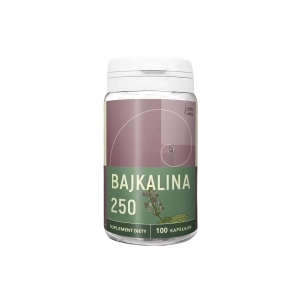 Bajkalina Scutellaria baicalensis 100 kapsułek x 250 mg  Nanga