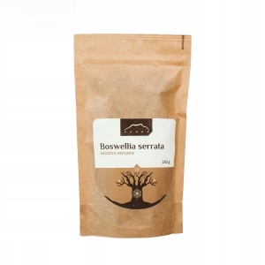 Boswellia serrata żywica kadzidłowca z Indii Nanga 250g