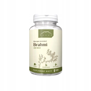 Brahmi (Bacopa monnieri bakopa ) 100 kapsułek x 400mg MAX NANGA