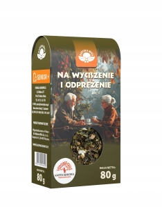 Herbatka ziołowo-owocowa SENIOR WYCISZENIE I ODPRĘŻENIE 80 g Natura Wita