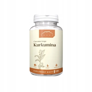 Kurkumina z piperyną Nanga 100 kapsułek x 500 mg