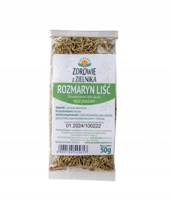 Rozmaryn Liść suszony Rosmarinum Officinalis  50g Natura Wita