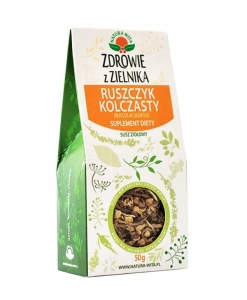 Ruszczyk kolczasty kłącze ruszczyku Susz Ziołowy 50g Natura Wita