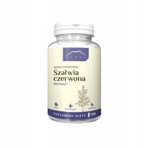 Szałwia czerwona ekstrakt w kapsułkach 700 mg - DanShen Nanga