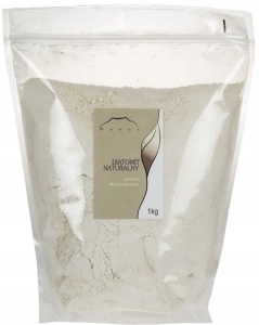 Diatomit naturalny ziemia okrzemkowa proszek 1000 g Nanga