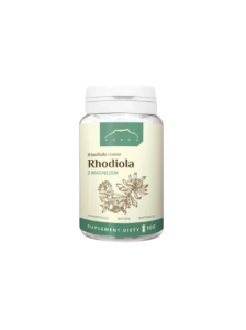 Różeniec górski Rhodiola z magnezem 100 x 550 mg Nanga 