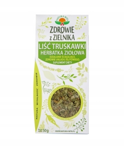 Liść truskawki susz Herbatka ziołowa Natura Wita 50 g